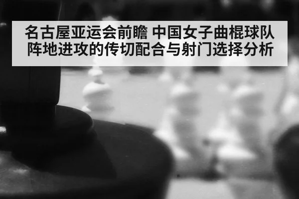 名古屋亚运会前瞻 中国女子曲棍球队阵地进攻的传切配合与射门选择分析